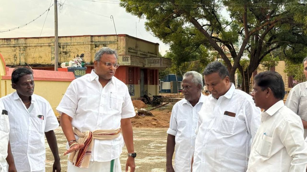 கோயில் நிதியை கல்லூரிக்கு செலவு செய்வதில் என்ன தவறு.. அறநிலை கல்லூரி விவகாரத்தில் கார்த்திக் சிதம்பரம் கருத்து..