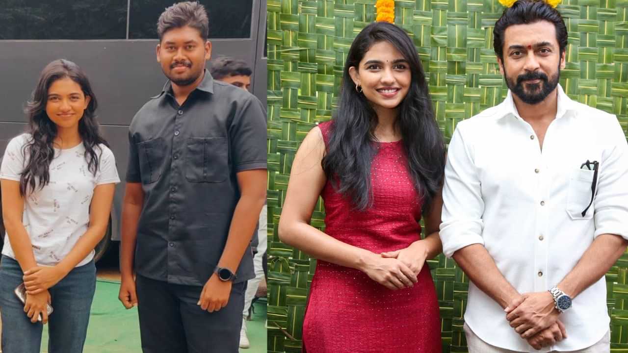 Mamitha Baiju : சூர்யாவின் சூர்யா46 படப்பிடிப்பில் இணைந்த நடிகை மமிதா பைஜூ!