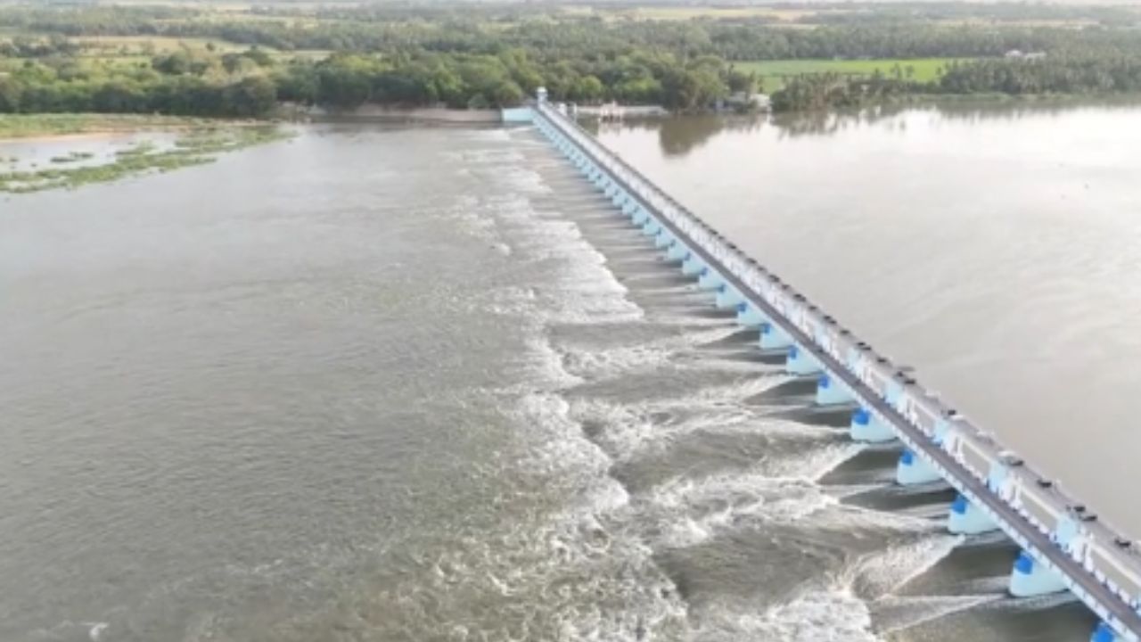 தொடர் மழை.. முக்கொம்பு அணைக்கு நீர்வரத்து அதிகரிப்பு