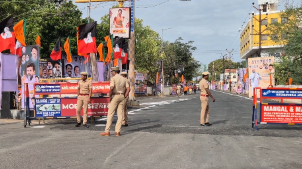 திருச்சியில் சாலைவலம் வரும் பிரதமர் மோடி... ஏற்பாடுகள் தீவிரம்