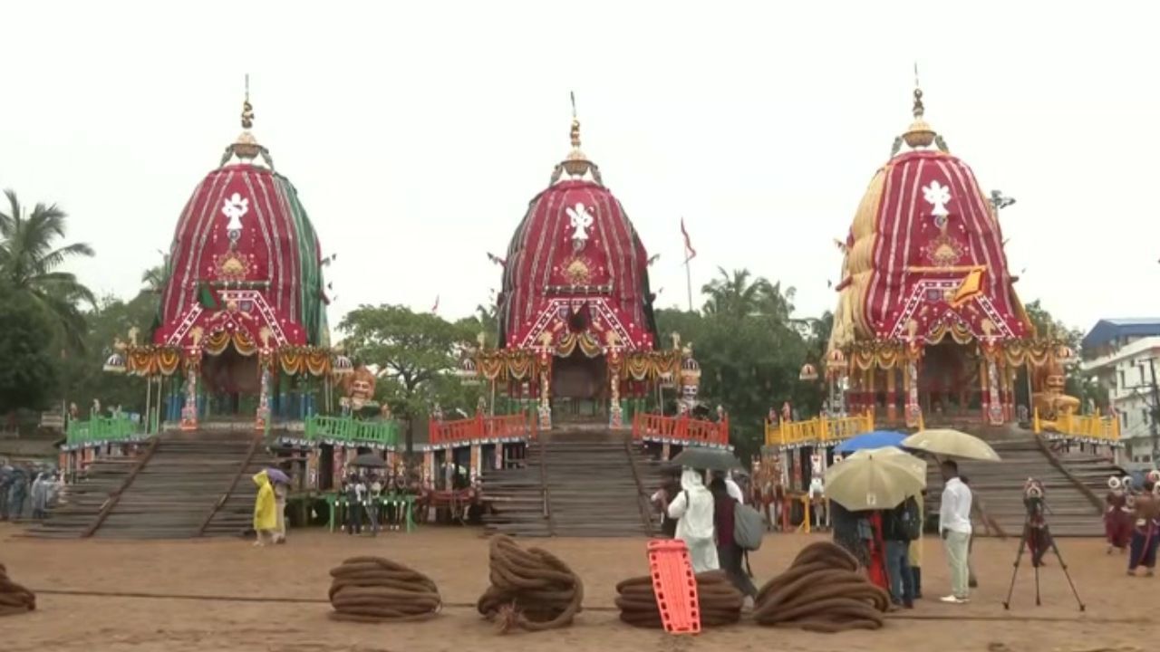 பூரி ஜெகன்நாதர் கோயில் ரத யாத்திரை.. கடைசி நாளில் குவிந்த பக்தர்கள்!