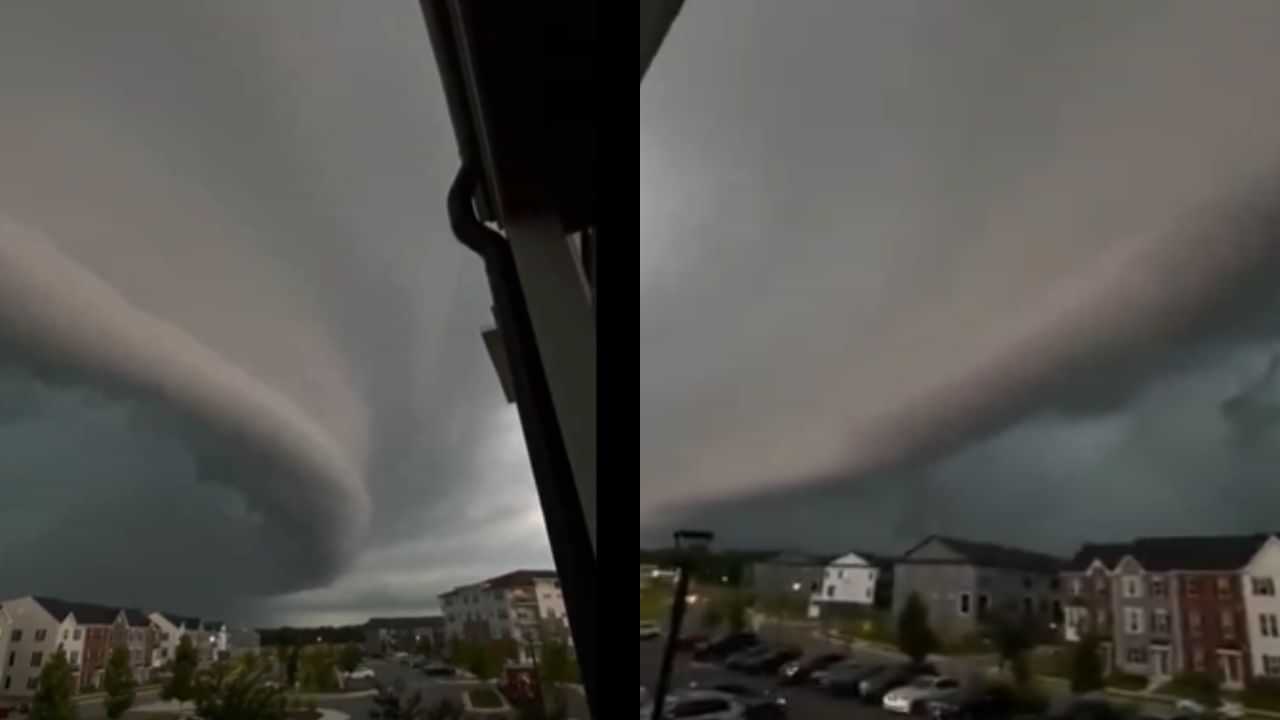 Viral Video : திடீரென வானத்தில் தோன்றிய Shelf Cloud.. பயத்திலும், குழப்பத்திலும் ஆழ்ந்து போன பொதுமக்கள்!