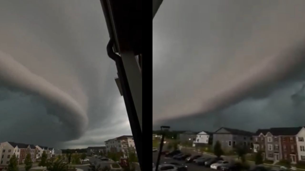 Viral Video : திடீரென வானத்தில் தோன்றிய Shelf Cloud.. பயத்திலும், குழப்பத்திலும் ஆழ்ந்து போன பொதுமக்கள்!