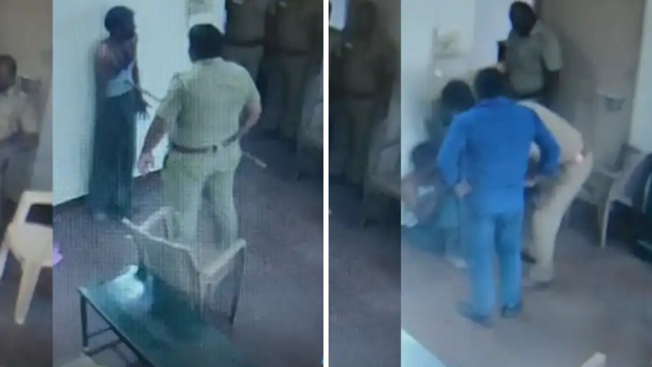தேனியில் அடுத்த அதிர்ச்சி.. காவல் நிலையத்தில் இளைஞரை தாக்கிய போலீஸ்.. பறந்த உத்தரவு!
