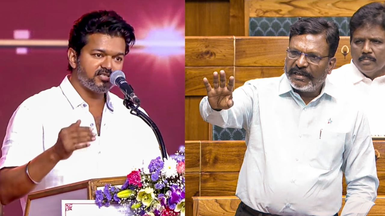 VCK leader Thirumavalavan: திமுக, பாஜக எதிர்ப்பு! அதிமுக என்றால் தோழமைக்கட்சியா..? தவெக விஜய்க்கு திருமாவளவன் கேள்வி! VCK leader Thirumavalavan: திமுக, பாஜக எதிர்ப்பு! அதிமுக என்றால் தோழமைக்கட்சியா..? தவெக விஜய்க்கு திருமாவளவன் கேள்வி!