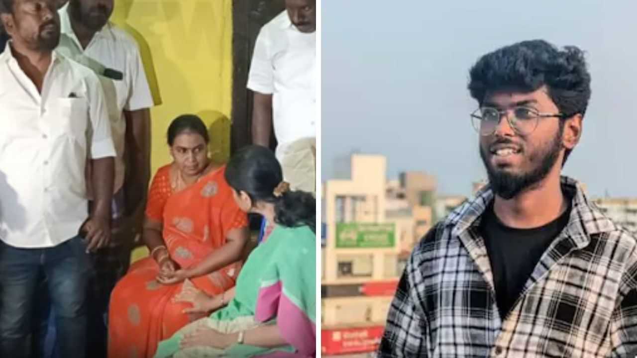 நெல்லை ஆணவக் கொலை.. கவின் குடும்பத்தினரை நேரில் சந்தித்த எம்பி கனிமொழி, அமைச்சர்கள்!