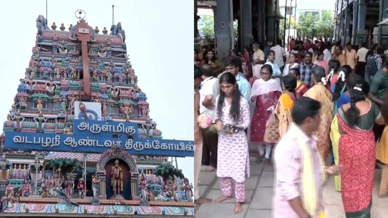 ஆடி கிருத்திகை.. வடபழனியில் முருகன் கோயிலில் திரண்ட பக்தர்கள்..