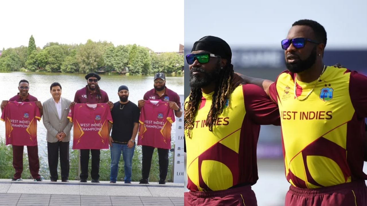 West Indies Legends Jersey: 3 லட்சம் ரூபாய் தங்க ஜெர்சி..! அதிக மதிப்புள்ள ஆடையுடன் விளையாடும் வெஸ்ட் இண்டீஸ் சாம்பியன்ஸ்!