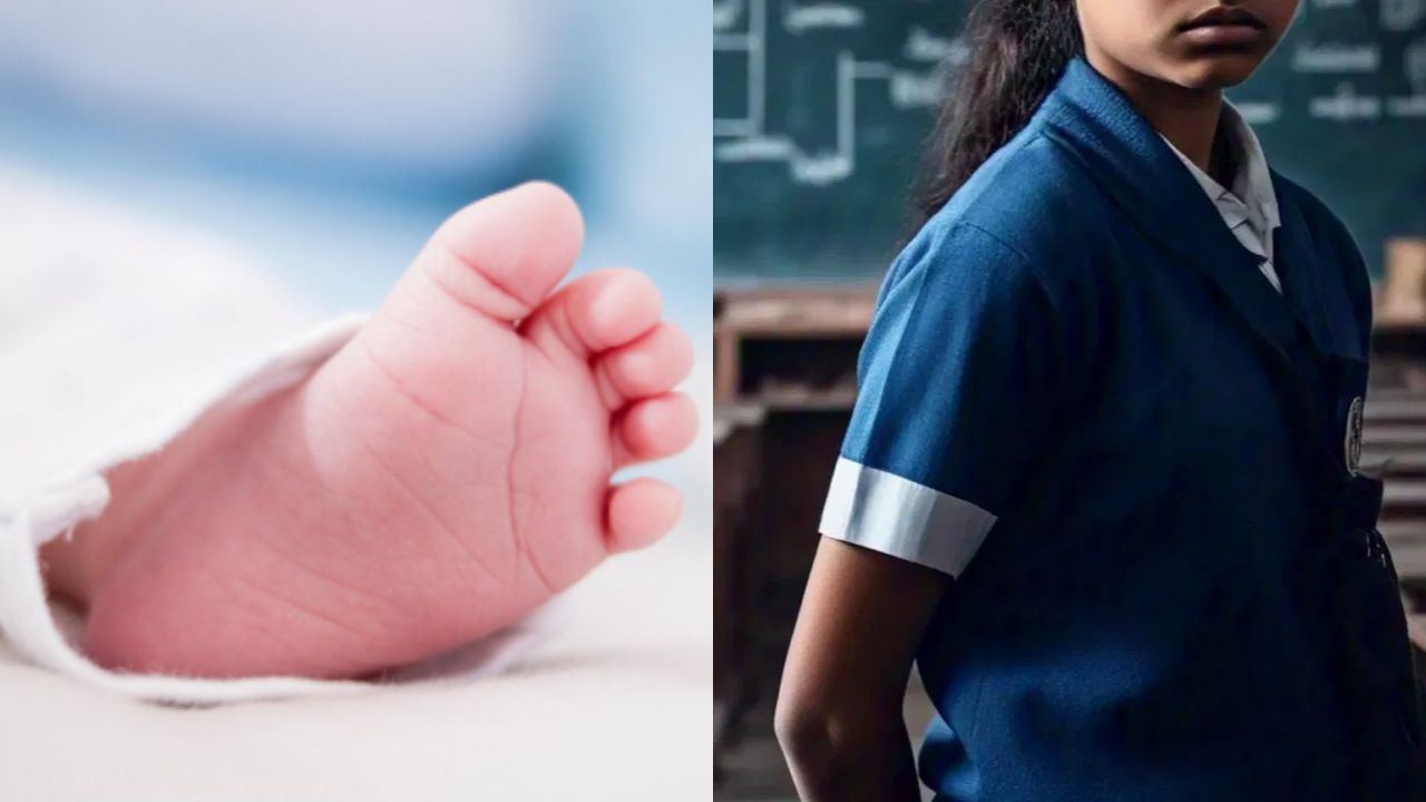 பள்ளி கழிவறையில் குழந்தை பெற்ற 9 ஆம் வகுப்பு சிறுமி.. 28 வயது இளைஞரை வலைவீசி தேடும் போலீஸ்! பள்ளி கழிவறையில் குழந்தை பெற்ற 9 ஆம் வகுப்பு சிறுமி.. 28 வயது இளைஞரை வலைவீசி தேடும் போலீஸ்!