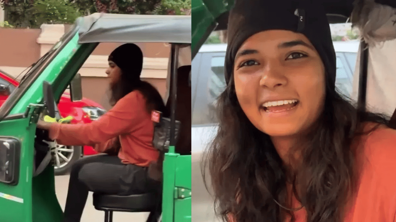 கார் வாங்க பட்ஜெட் இல்லை… ஆட்டோ ஓட்டும் பெங்களூர் பெண் – வைரலாகும் வீடியோ கார் வாங்க பட்ஜெட் இல்லை… ஆட்டோ ஓட்டும் பெங்களூர் பெண் – வைரலாகும் வீடியோ
