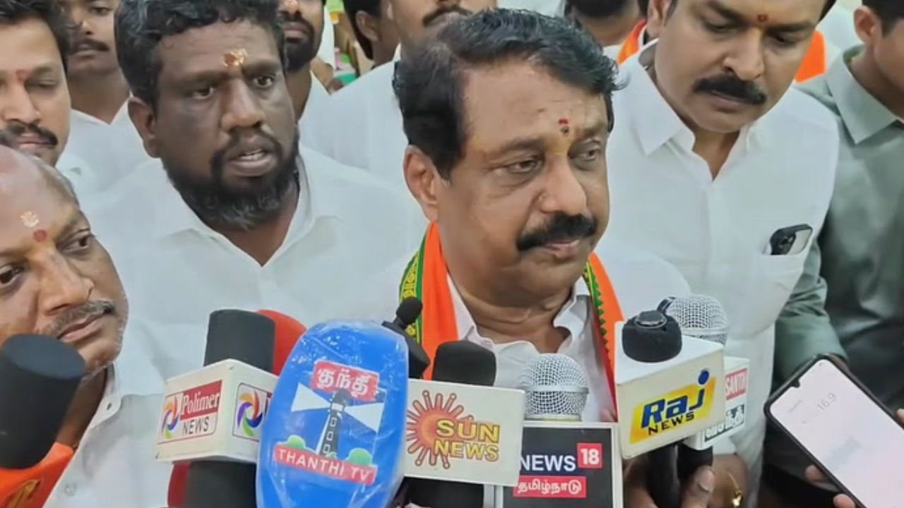 இந்தியா என்னும் நாடு இருக்கும் வரை பாஜக ஆட்சிதான்.. சிவகாசியில் நயினார் நாகேந்திரன் பேச்சு!