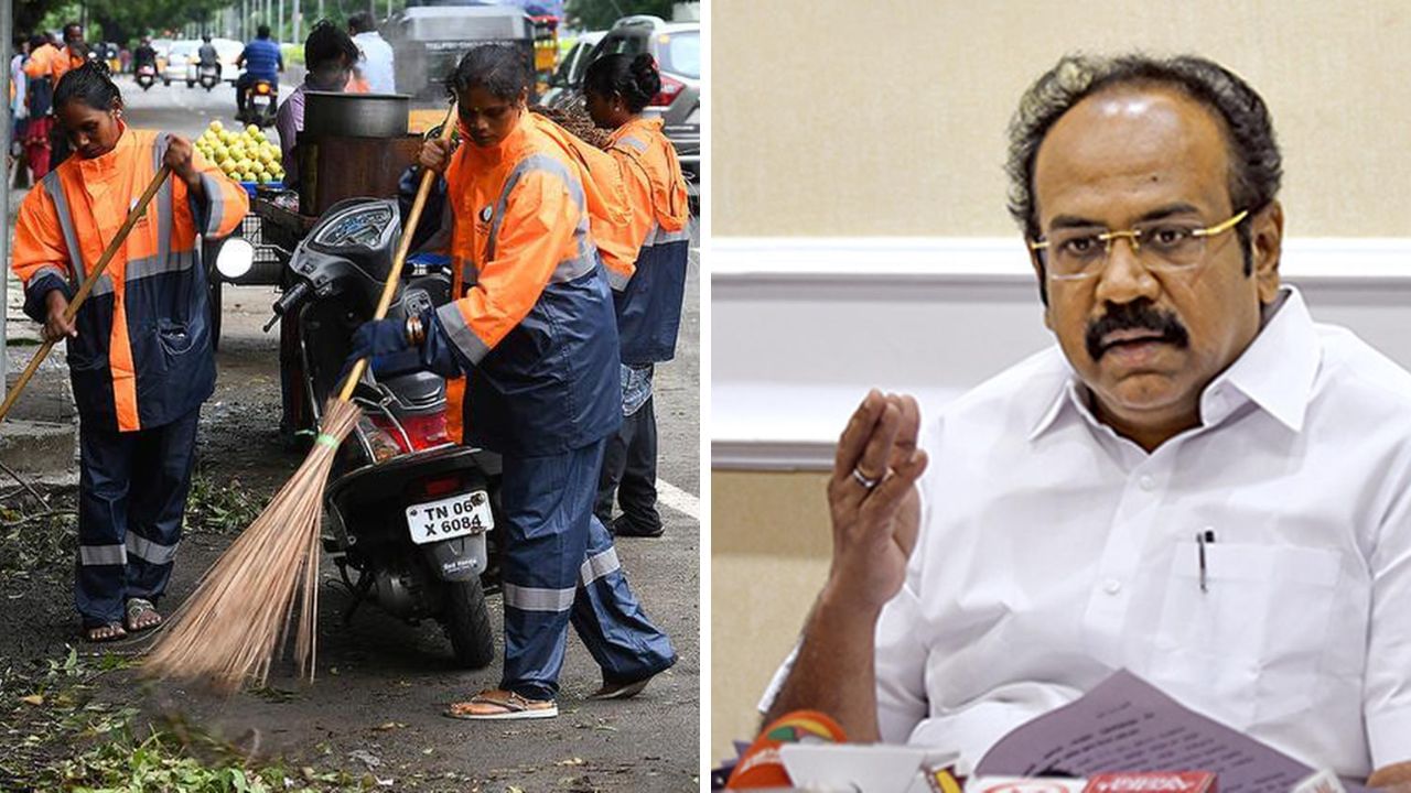 தூய்மை பணியாளர்களுக்கு  6 சிறப்பு திட்டங்கள்.. என்னென்ன? அமைச்சர் தங்கம் தென்னரசு அறிவிப்பு