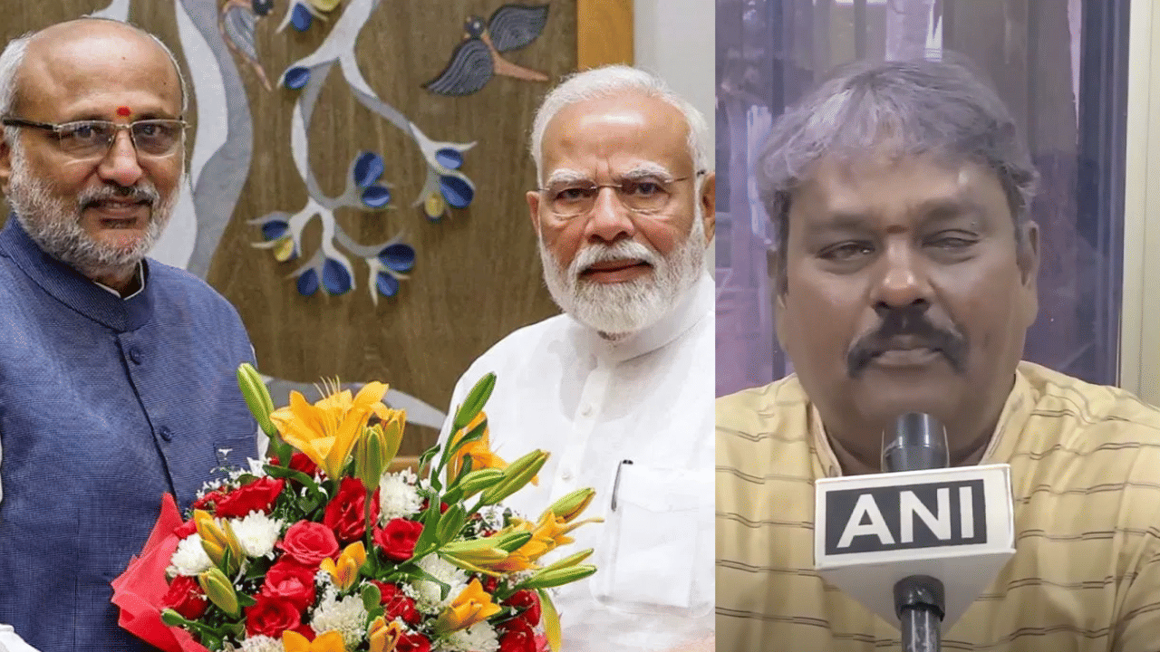 திருப்பூரில் சி.பி.ராதாகிருஷ்ணன் படித்த பள்ளியின் தலைமையாசிரியர் பெருமிதம்