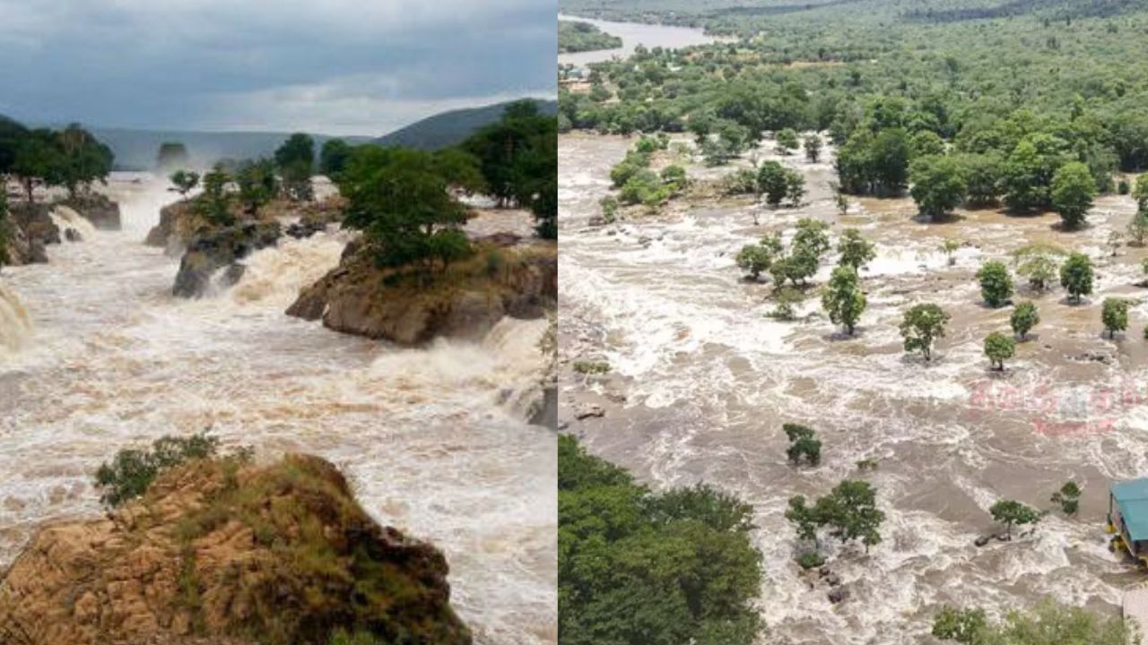 Hogenakkal Flood: ஒகேனக்கலில் வெள்ளப்பெருக்கு.. பொதுமக்களுக்கு கடும் எச்சரிக்கை!