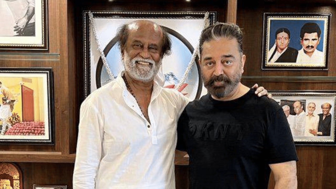 திரையுலகில் 50 ஆண்டுகள்…. ரஜினிகாந்த்திற்கு கமல்ஹாசன் வாழ்த்து