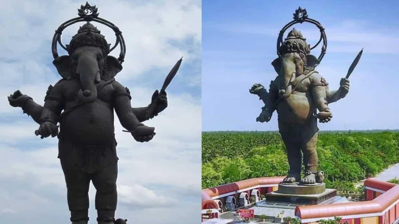 உலகின் மிகப்பெரிய விநாயகர் சிலை இந்தியாவில் இல்லை.. வேறு எந்த நாடு தெரியுமா?