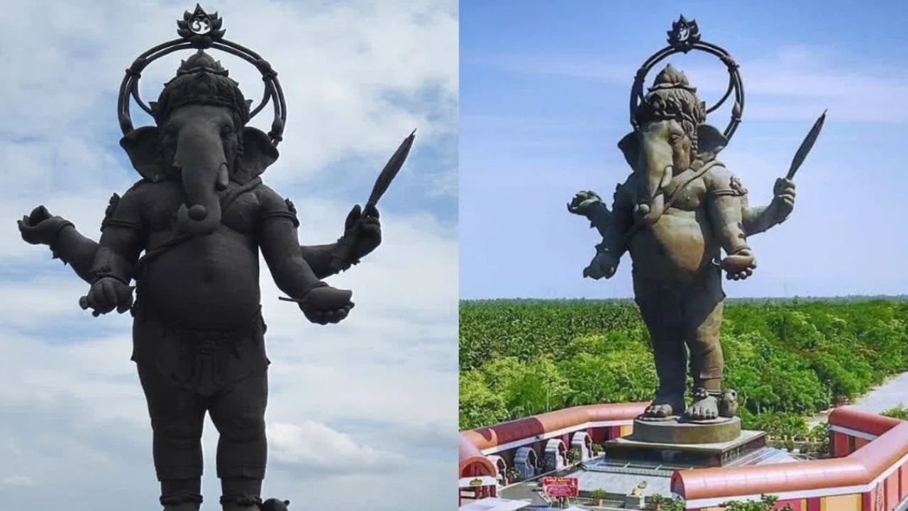 உலகின் மிகப்பெரிய விநாயகர் சிலை இந்தியாவில் இல்லை.. வேறு எந்த நாடு தெரியுமா? உலகின் மிகப்பெரிய விநாயகர் சிலை இந்தியாவில் இல்லை.. வேறு எந்த நாடு தெரியுமா?