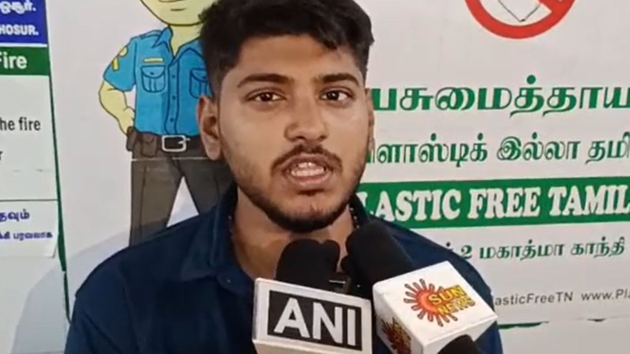 மதுரை தனியார் பேருந்து கவிழ்ந்து விபத்து - நடந்தது என்ன?