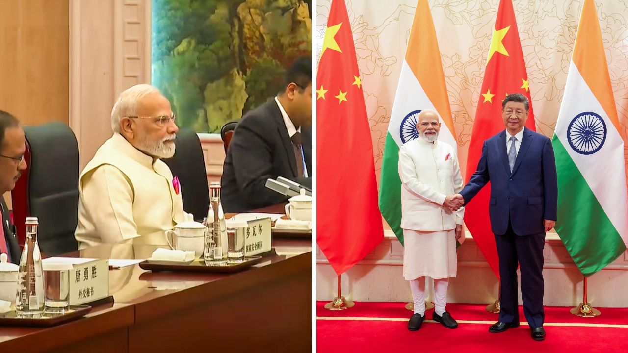 ’280 கோடி மக்களின் நலன்.. வரலாற்று பொறுப்பு’ – பரஸ்பர அன்பை பரிமாறிய பிரதமர் மோடி – ஜின்பிங்! ’280 கோடி மக்களின் நலன்.. வரலாற்று பொறுப்பு’ – பரஸ்பர அன்பை பரிமாறிய பிரதமர் மோடி – ஜின்பிங்!