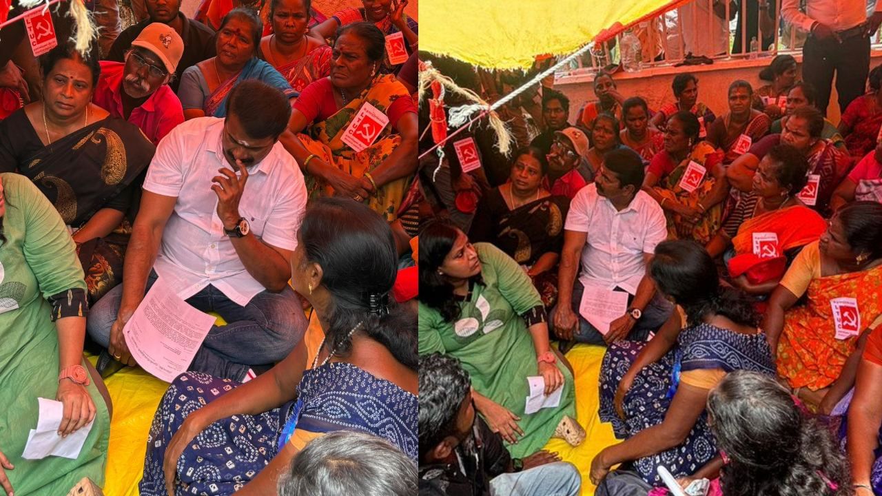 Seeman: தூய்மைப் பணியாளர்கள் 10 நாள் போராட்டம்.. தனியார்மயமாக்கல் அவசியம் ஏன்..? சீமான் கேள்வி! Seeman: தூய்மைப் பணியாளர்கள் 10 நாள் போராட்டம்.. தனியார்மயமாக்கல் அவசியம் ஏன்..? சீமான் கேள்வி!
