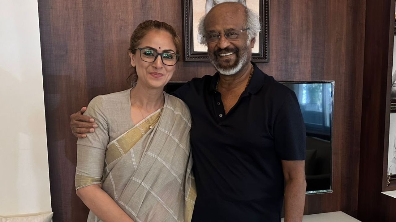 Simran : காலத்தால் அழியாதவை.. ரஜினிகாந்த்தை சந்தித்த நடிகை சிம்ரன் நெகிழ்ச்சி! Simran : காலத்தால் அழியாதவை.. ரஜினிகாந்த்தை சந்தித்த நடிகை சிம்ரன் நெகிழ்ச்சி!