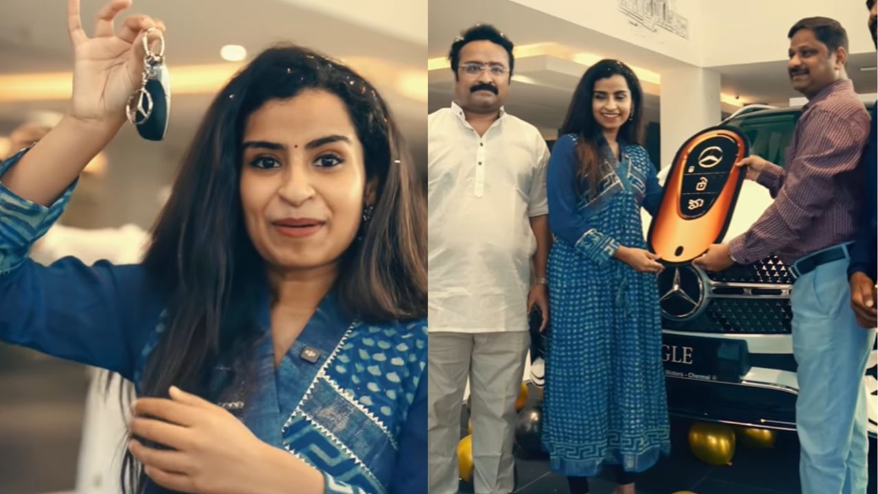 புதிய கார் வாங்கிய சிவாங்கி கிருஷ்ணன்… வைரலாகும் இன்ஸ்டாகிராம் வீடியோ! புதிய கார் வாங்கிய சிவாங்கி கிருஷ்ணன்… வைரலாகும் இன்ஸ்டாகிராம் வீடியோ!
