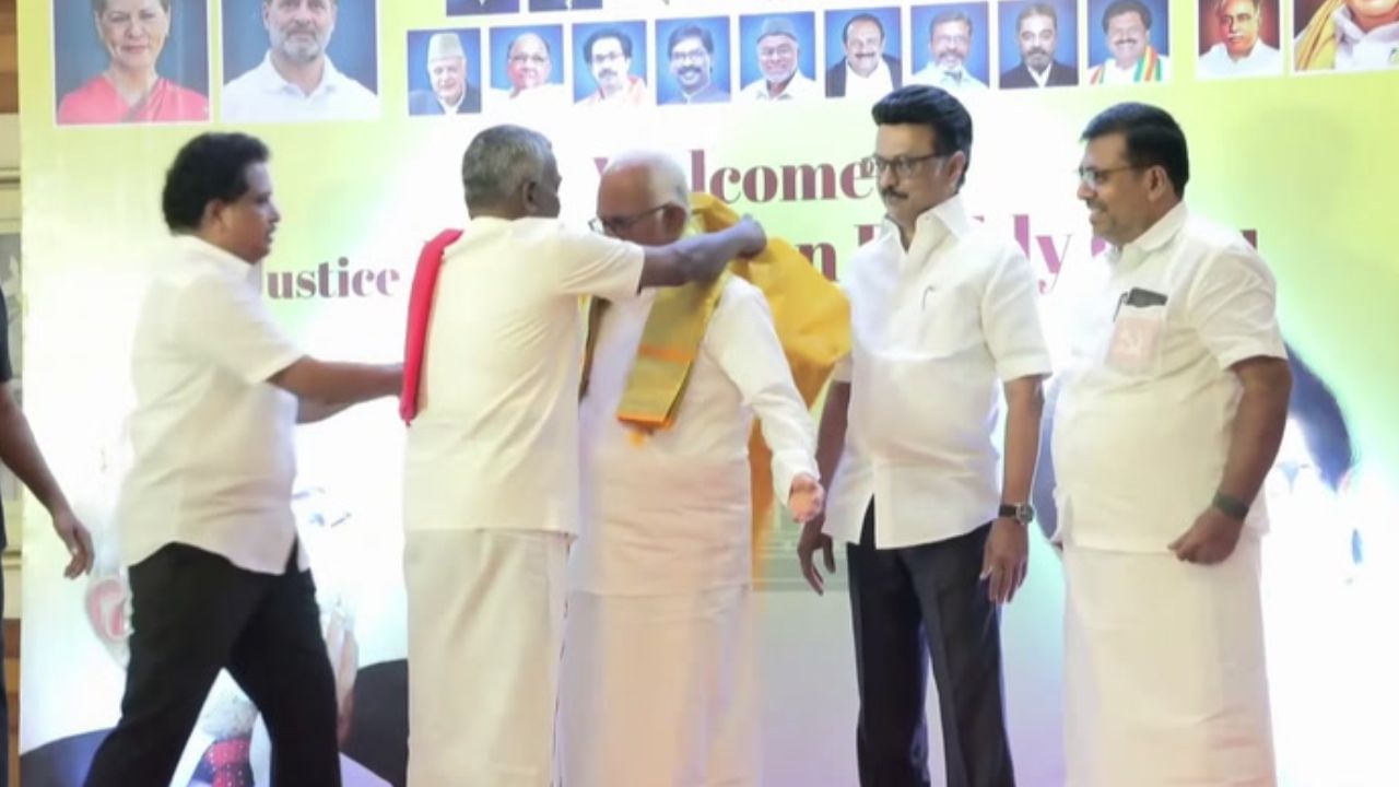 திமுக மற்றும் பிற கட்சிகளிடம் ஆதரவு கோரிய சுதர்சன் ரெட்டி..!