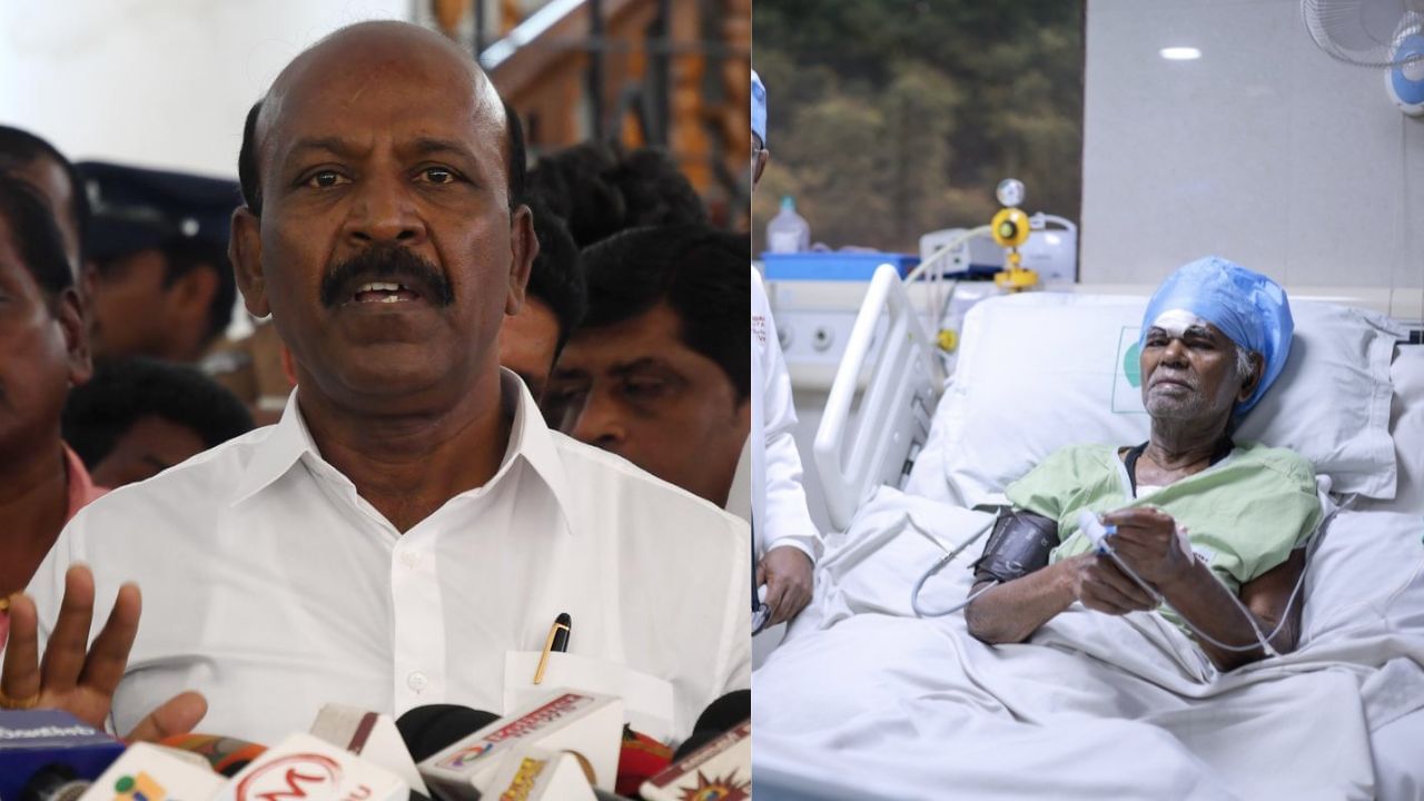 வெண்டிலேட்டர் சிகிச்சையில் மூத்த தலைவர் நல்லக்கண்ணு.. அமைச்சர் மா. சுப்பிரமணியன் சொன்னது என்ன?