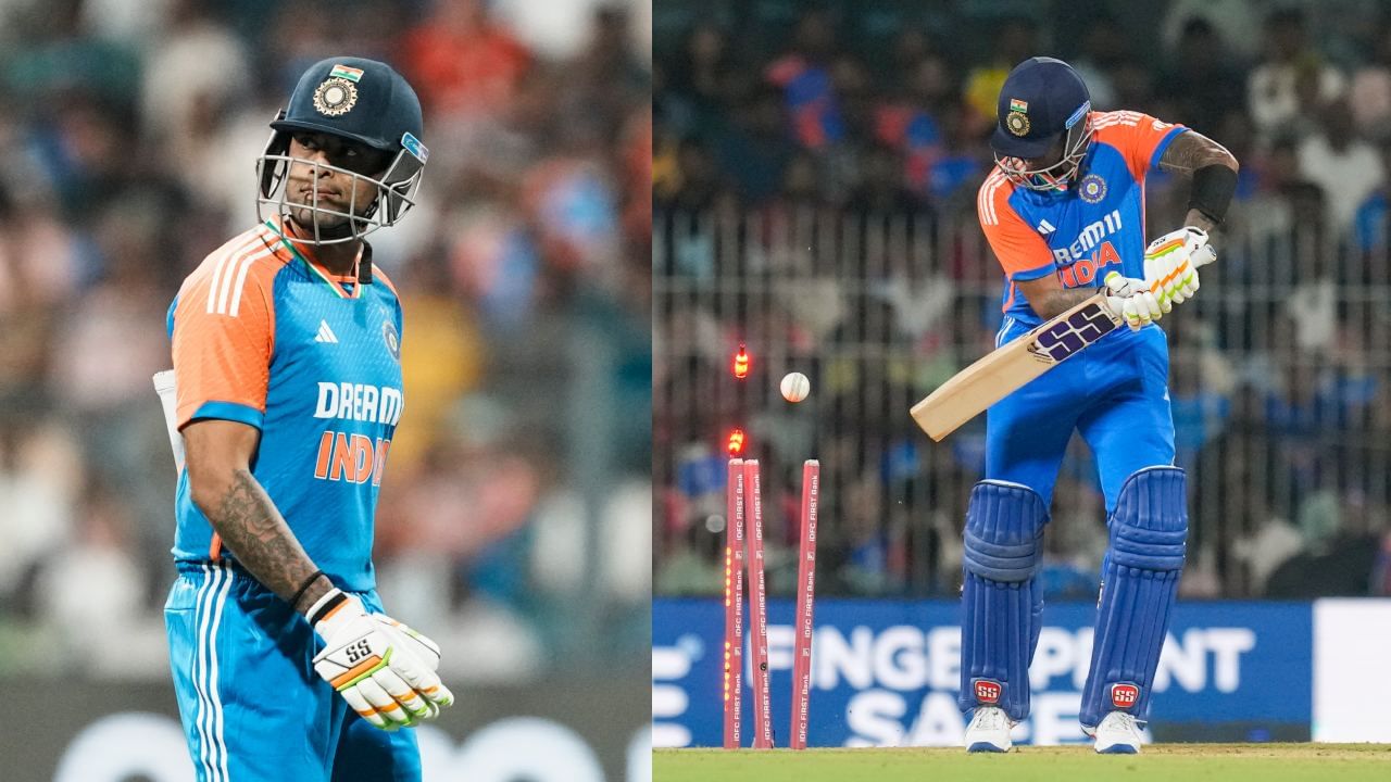 Suryakumar Yadav vs Pakistan: பாகிஸ்தானுக்கு எதிராக சூர்யகுமார் யாதவ் தொடர்ந்து சொதப்பல்.. அதிர்ச்சியளிக்கும் புள்ளிவிவரங்கள்..!