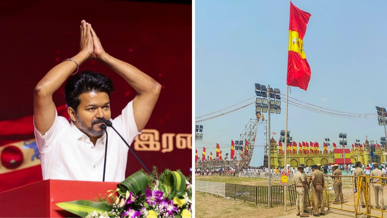 மதுரையில் தவெக மாநாடு..  முன்னேற்பாடுகள் தீவிரம்.. விஜய் பேசப்போவது என்ன?