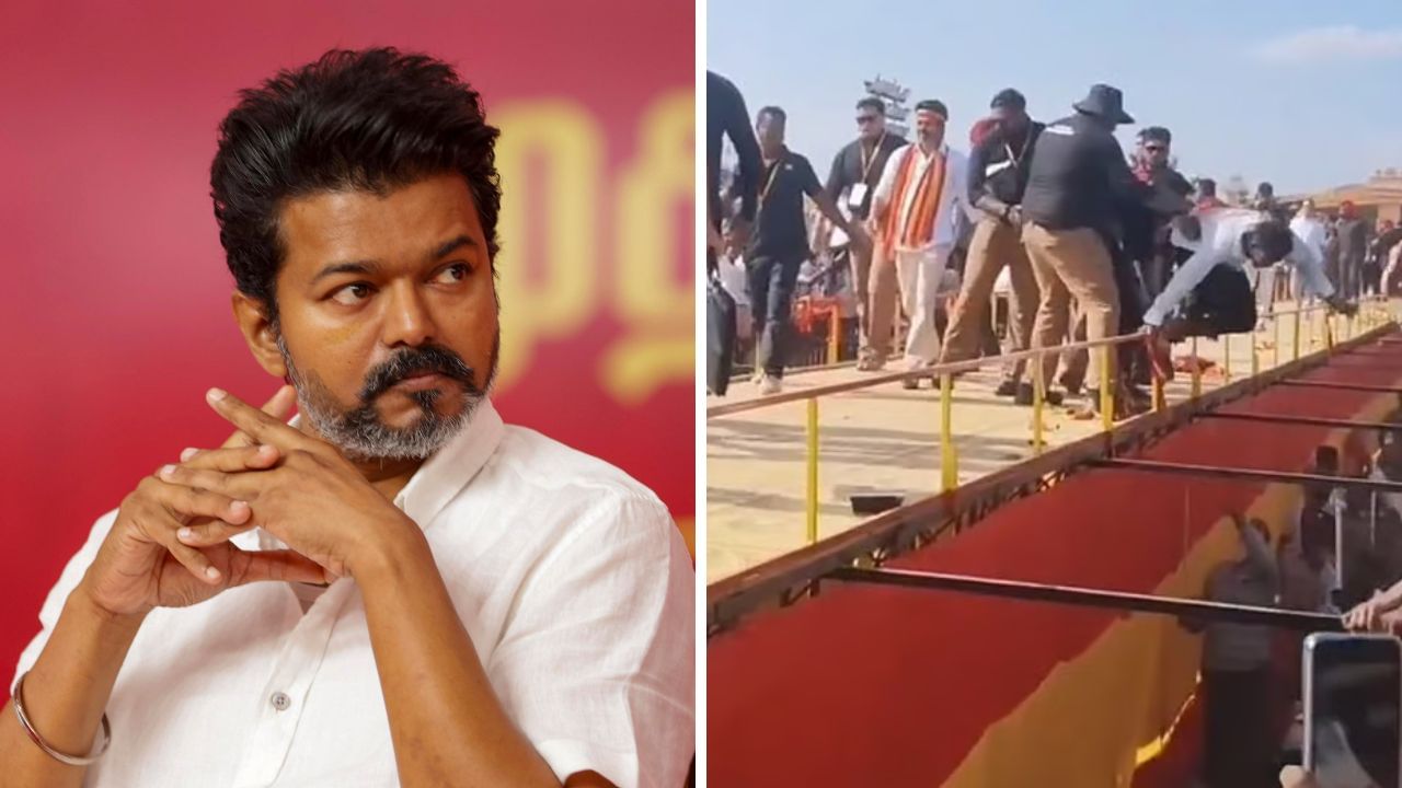 தவெக தலைவர் விஜய் மீது வழக்குப்பதிவு.. மதுரை மாநாட்டில் நடந்த சம்பவம்!