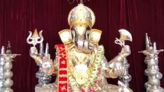 வெள்ளி, தங்கத்தால் ஆன விநாயகர் சிலை.. தரிசிக்க குவிந்த பக்தர்கள்..!
