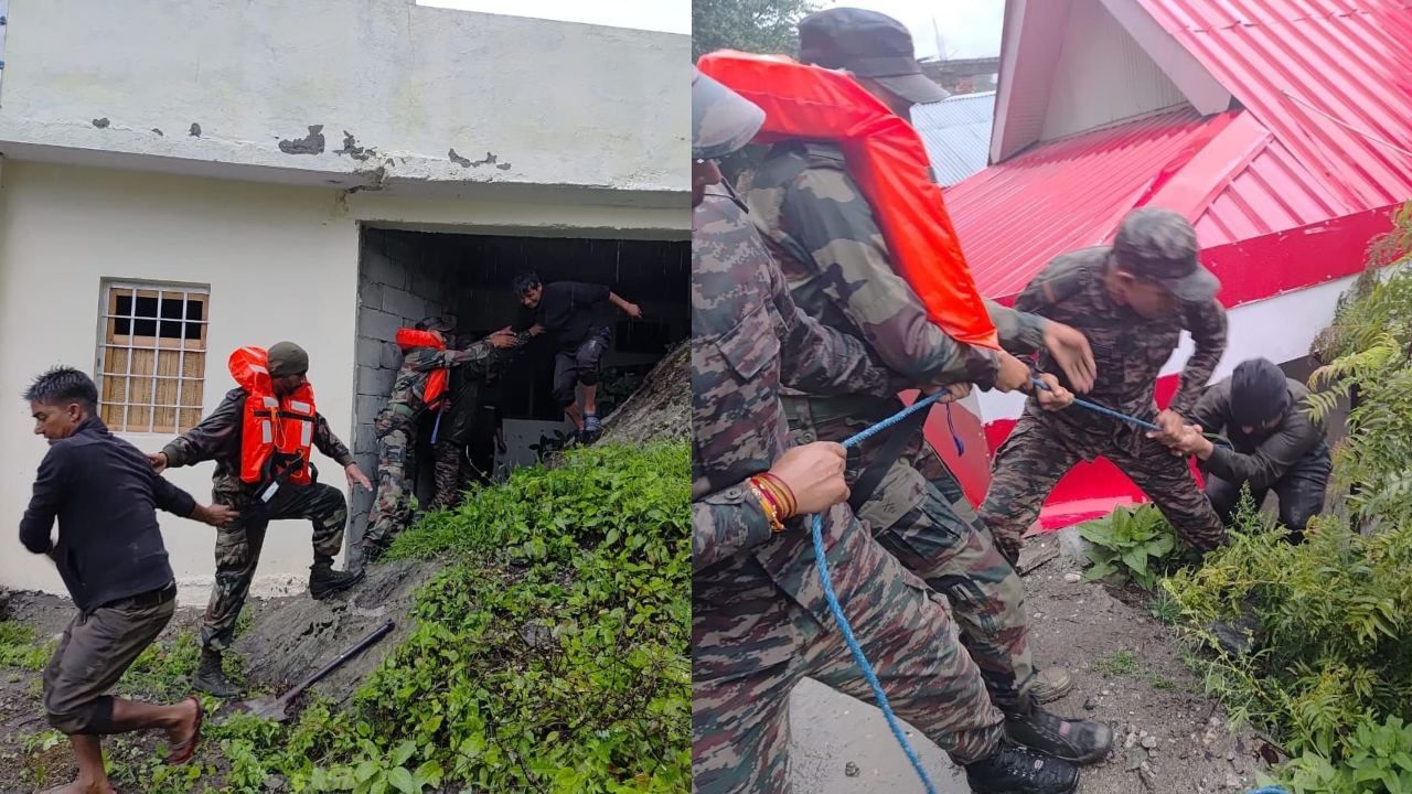 Uttarakhand Floods: இந்திய இராணுவ முகாமை மூழ்கடித்த வெள்ளம்.. காணாமல் போன ராணுவ வீரர்களை தேடும் பணி தீவிரம்! Uttarakhand Floods: இந்திய இராணுவ முகாமை மூழ்கடித்த வெள்ளம்.. காணாமல் போன ராணுவ வீரர்களை தேடும் பணி தீவிரம்!