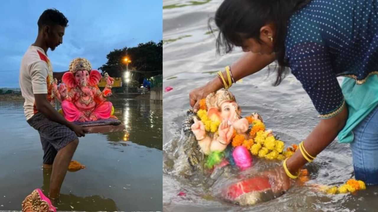 வீட்டில் விநாயகர் சிலைகளை கரைப்பதற்கான வழிமுறைகள் என்ன?