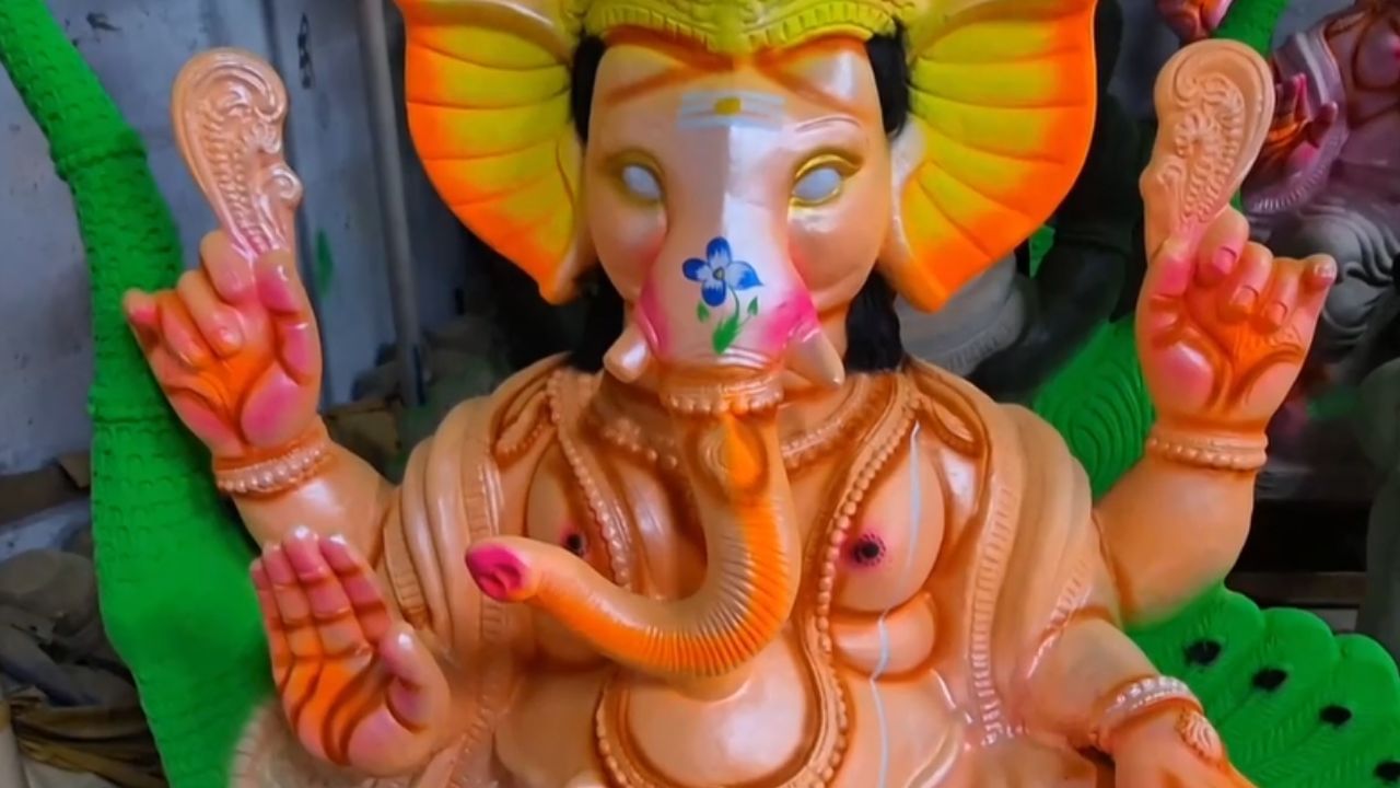 திருச்சி : நெருங்கும் விநாயகர் சதுர்த்தி.. தயாராகும் சிலைகள்!