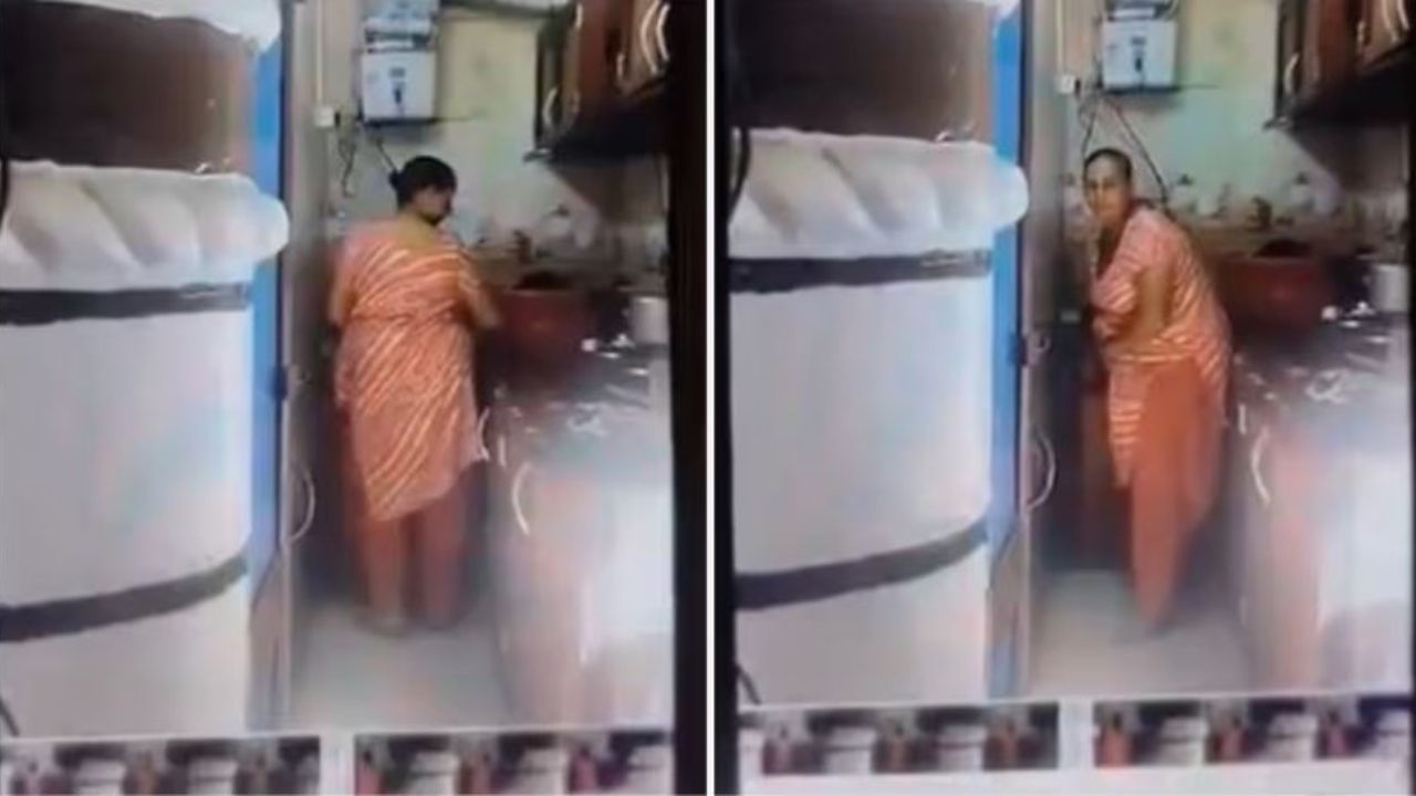Viral Video : பாத்திரத்தில் சிறுநீர் கழித்த பணிப்பெண்.. இணையத்தில் வைரலாகும் ஷாக் வீடியோ! Viral Video : பாத்திரத்தில் சிறுநீர் கழித்த பணிப்பெண்.. இணையத்தில் வைரலாகும் ஷாக் வீடியோ!