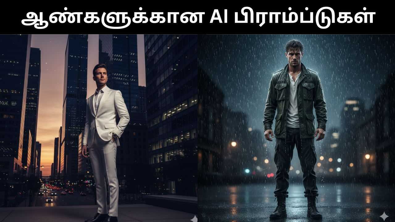 ஆண்களுக்கான அட்டகாசமான ஏஐ பிராம்ப்டுகள்.. இந்த ஸ்டைல்களில் உங்கள் புகைப்படங்களை எடிட் செய்யுங்கள்!