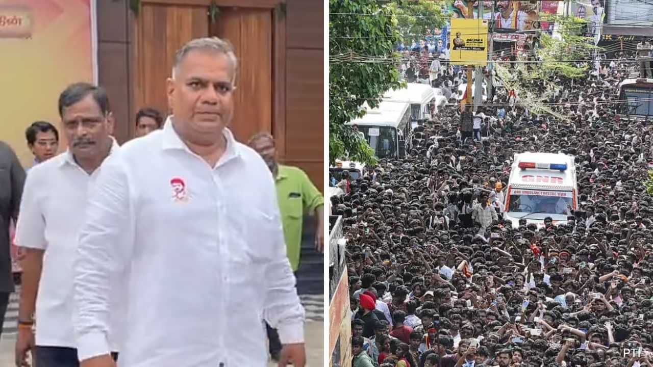 கரூர் சம்பவம்.. முன்ஜாமீன் கோரி புஸ்ஸி ஆனந்த்  நீதிமன்றத்தில்  மனு!