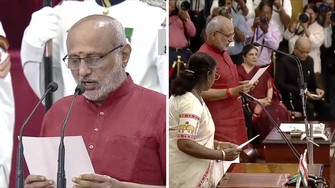 Vice President C.P. Radhakrishnan: 15வது துணை ஜனாதிபதியாக பதவியேற்றார் சி.பி ராதாகிருஷ்ணன்..