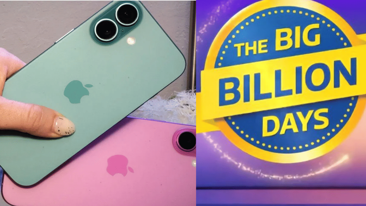 Flipkart Big Billion Days: மாபெரும் சலுகை விற்பனை – ஐபோன் 16க்கு குவியும் ஆஃபர்கள்! Flipkart Big Billion Days: மாபெரும் சலுகை விற்பனை – ஐபோன் 16க்கு குவியும் ஆஃபர்கள்!