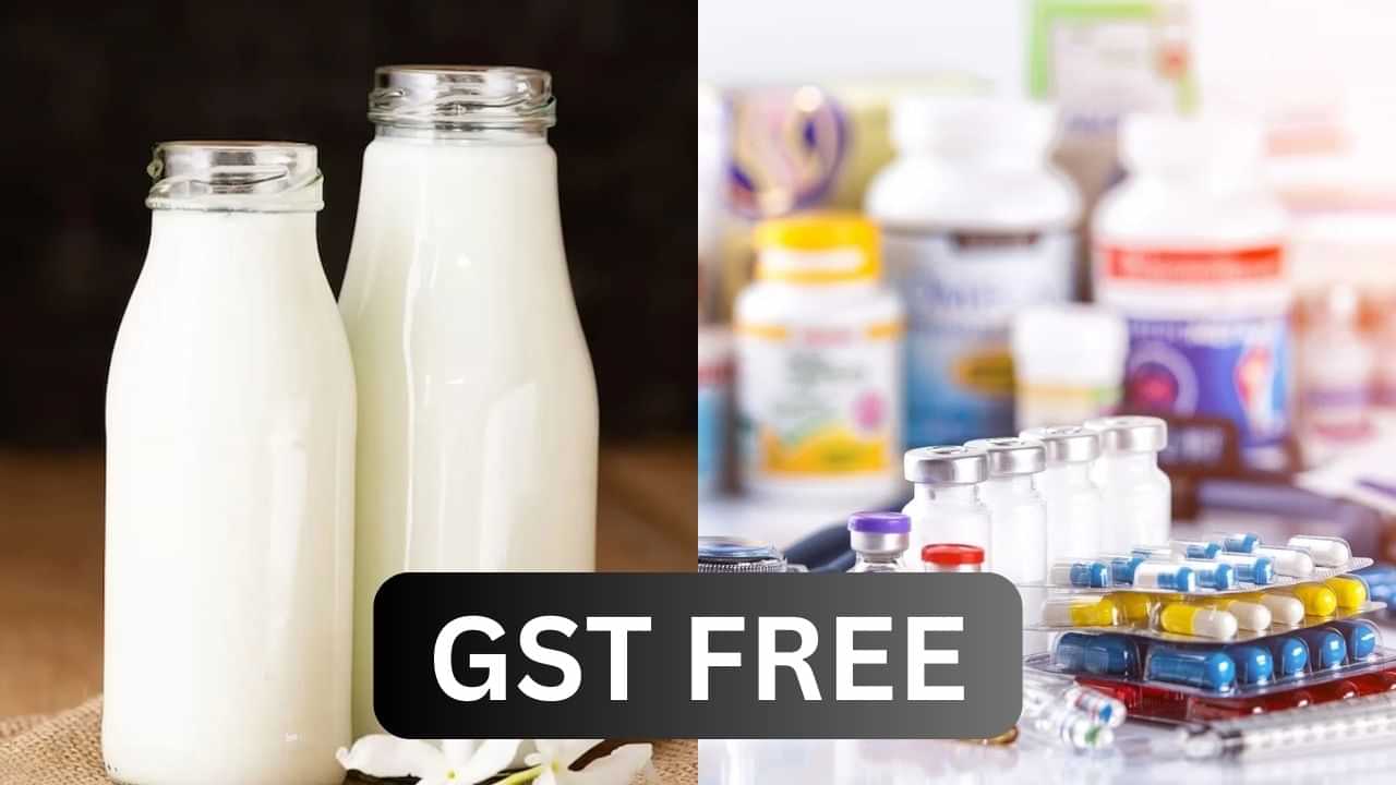 GST 2.0 : பால் முதல் புற்றுநோய் மருத்து வரை.. இந்த பொருட்களுக்கு இனி ஜிஎஸ்டி இல்லை.. பட்டியல் இதோ!