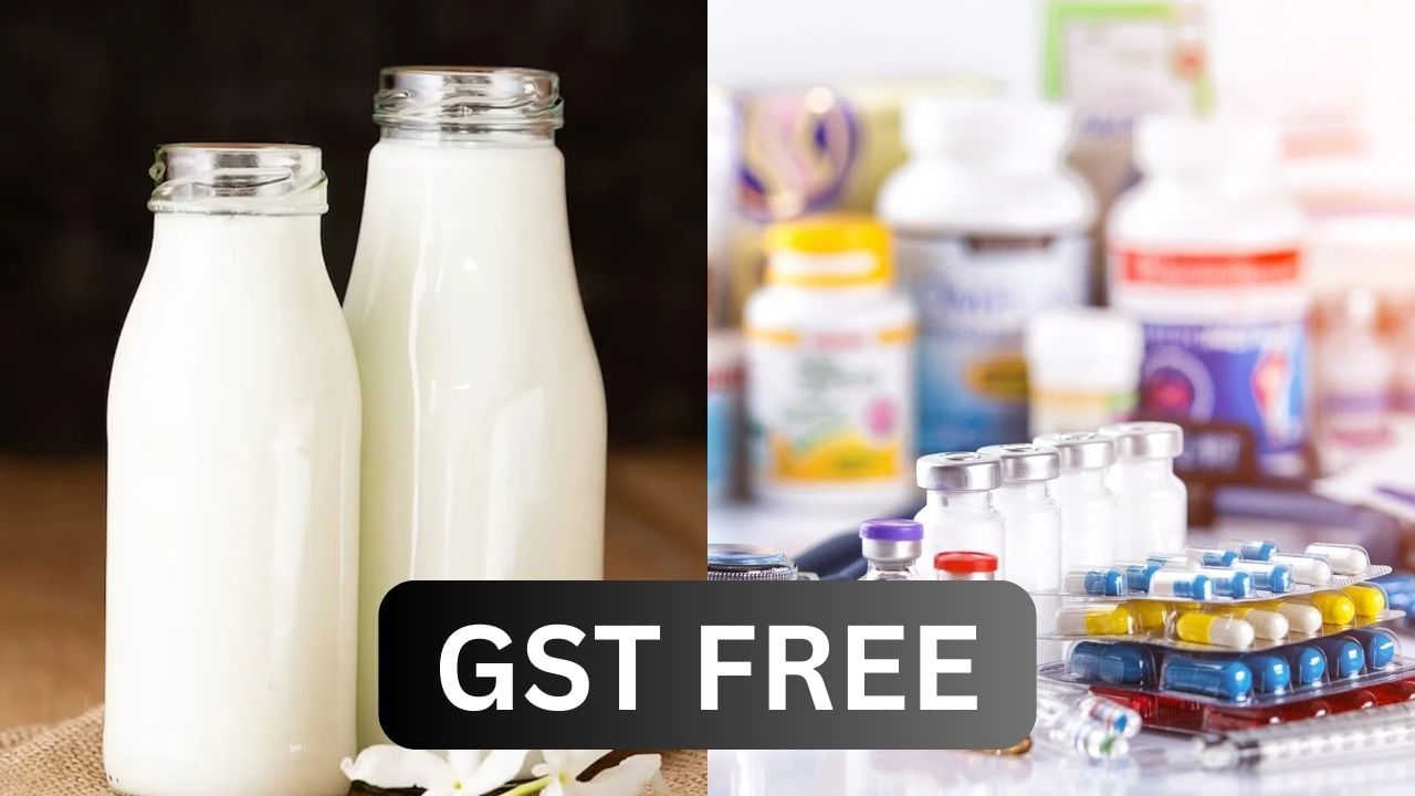 GST 2.0 : பால் முதல் புற்றுநோய் மருத்து வரை.. இந்த பொருட்களுக்கு இனி ஜிஎஸ்டி இல்லை.. பட்டியல் இதோ! GST 2.0 : பால் முதல் புற்றுநோய் மருத்து வரை.. இந்த பொருட்களுக்கு இனி ஜிஎஸ்டி இல்லை.. பட்டியல் இதோ!