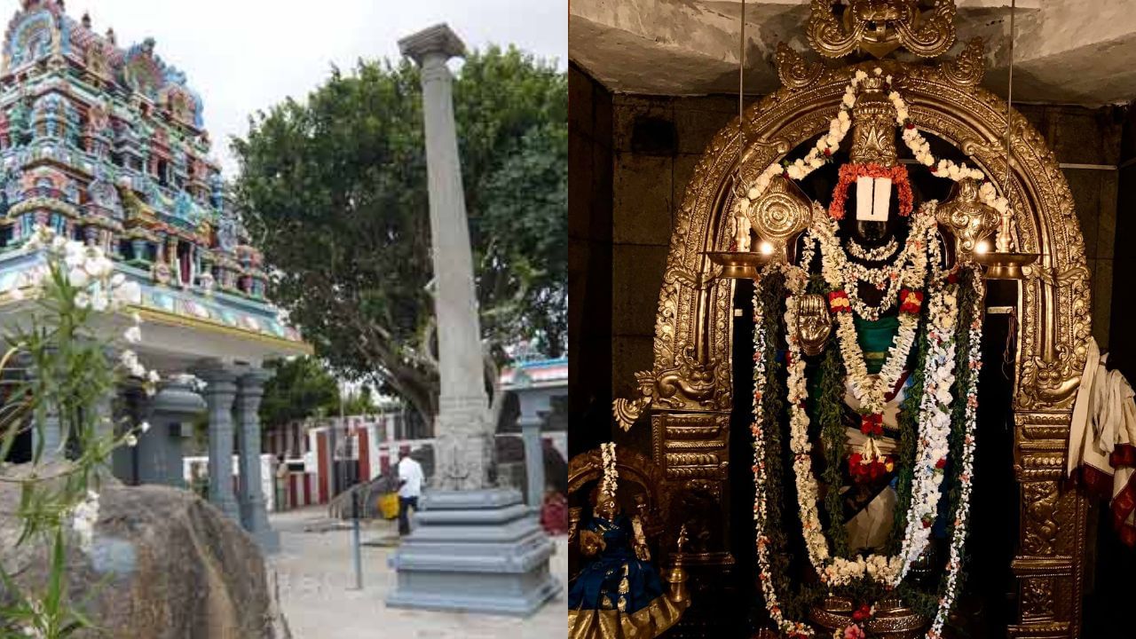 பெருமாள் கோயிலில் நந்தி சிலை.. இந்த கோயிலின் சிறப்பு தெரியுமா? பெருமாள் கோயிலில் நந்தி சிலை.. இந்த கோயிலின் சிறப்பு தெரியுமா?