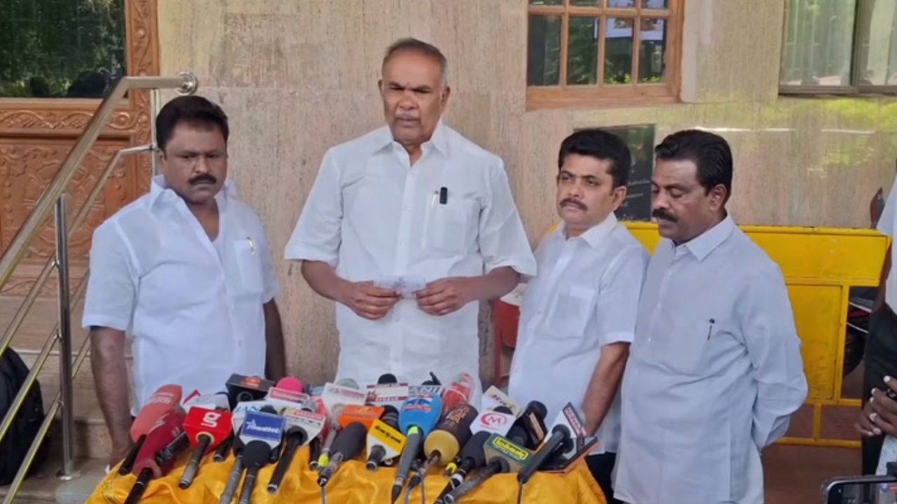 திமுகவிற்கு விஜய் மூலம் பாஜக இடையூறு.. அப்பாவு பரபரப்பு!