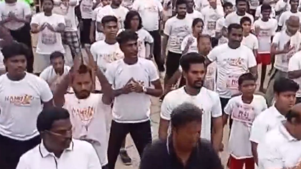 போதைக்கு எதிரான விழிப்புணர்வு.. பாஜக சார்பில் மாராத்தான்!