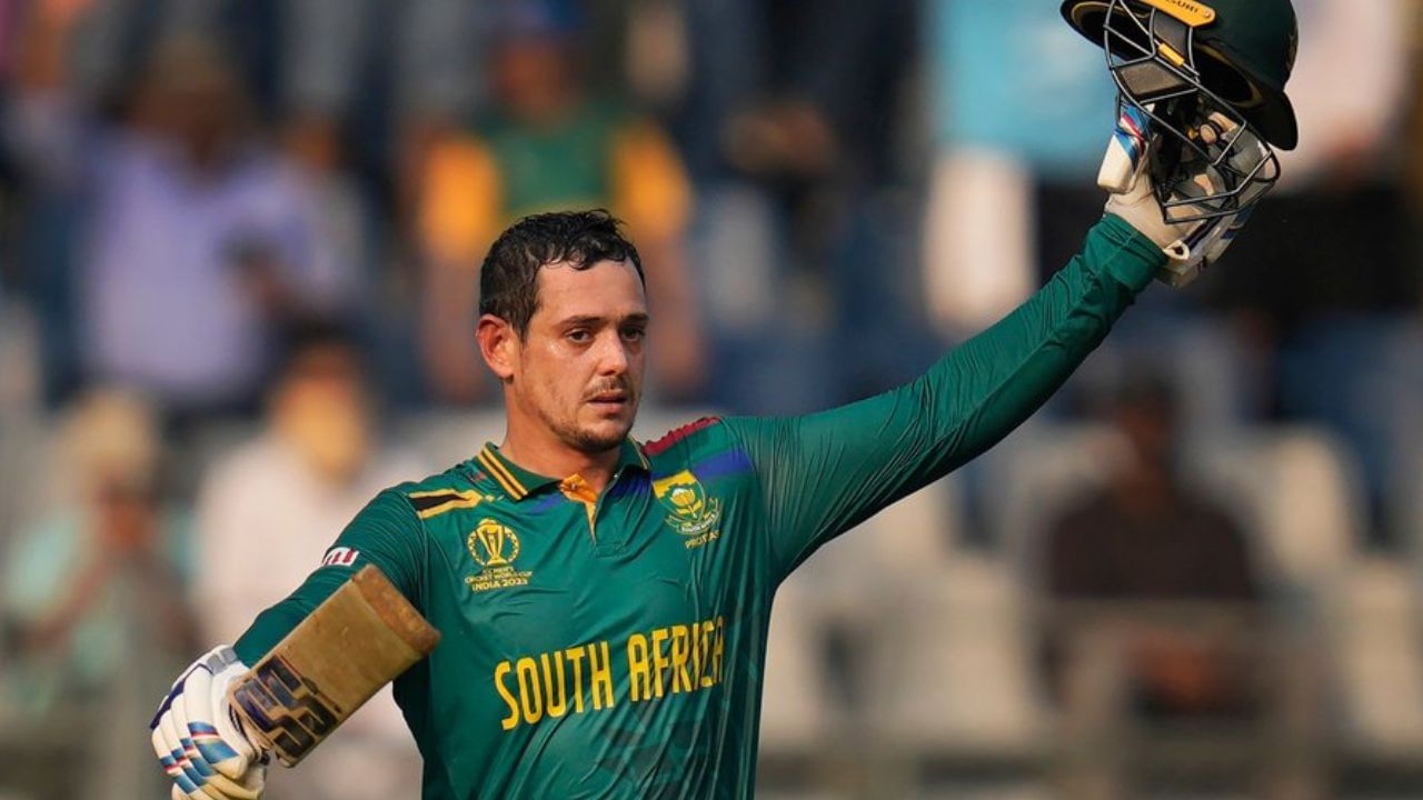 Quinton de Kock: ஒருநாள் ஓய்வு முடிவு வாபஸ்! 2 ஆண்டுகளுக்கு பிறகு.. பாகிஸ்தான் எதிராக களமிறங்கும் டிக் காக்..! Quinton de Kock: ஒருநாள் ஓய்வு முடிவு வாபஸ்! 2 ஆண்டுகளுக்கு பிறகு.. பாகிஸ்தான் எதிராக களமிறங்கும் டிக் காக்..!