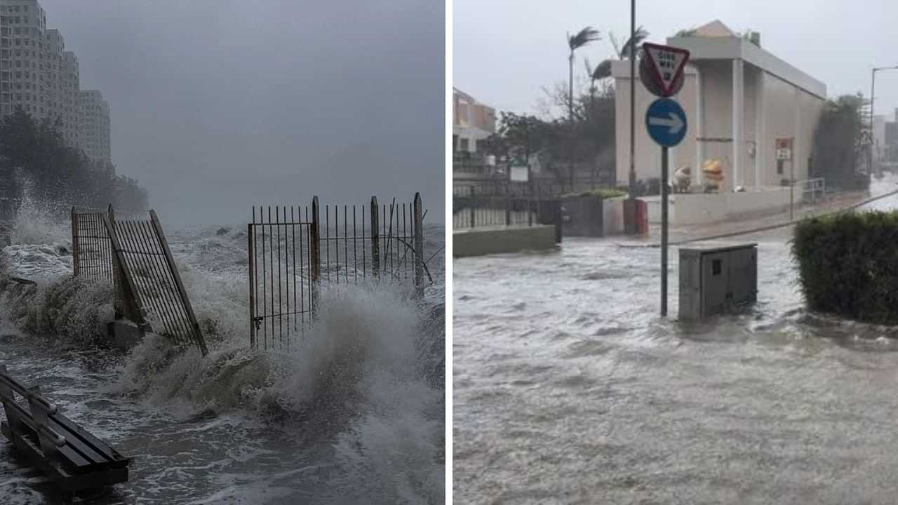 தைவான், ஹாங்காங்கை புரட்டி போட்ட ரகசா புயல்.. 17 பேர் பலி.. 20 லட்சம் பேர் பாதிப்பு!