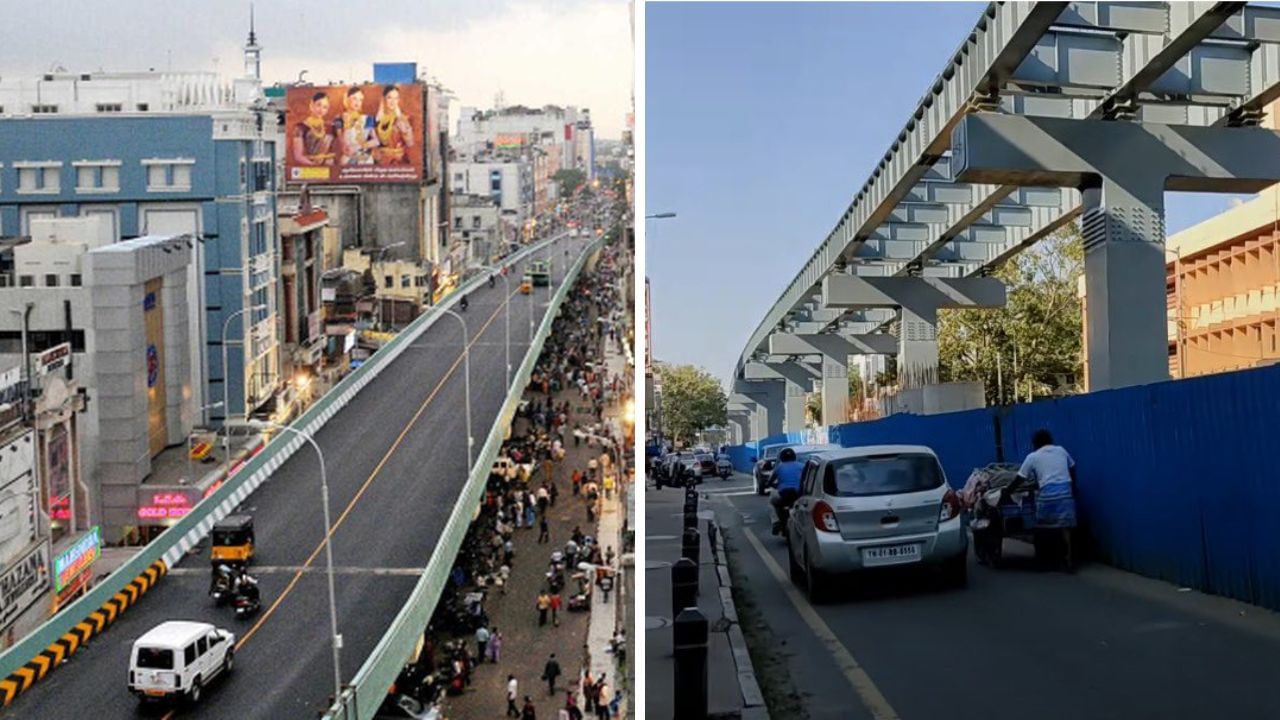 இனி தி.நகருக்கு ஈஸியா போகலாம்.. சென்னையின் முதல் இரும்பு மேம்பாலம்.. விரைவில் திறப்பு!