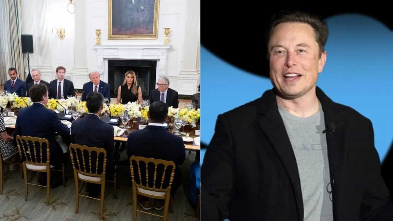 டெக் தலைவர்களுக்கு விருந்து வழங்கிய டிரம்ப்.. ஆப்சென்ட் ஆன எலான் மஸ்க்! டெக் தலைவர்களுக்கு விருந்து வழங்கிய டிரம்ப்.. ஆப்சென்ட் ஆன எலான் மஸ்க்!