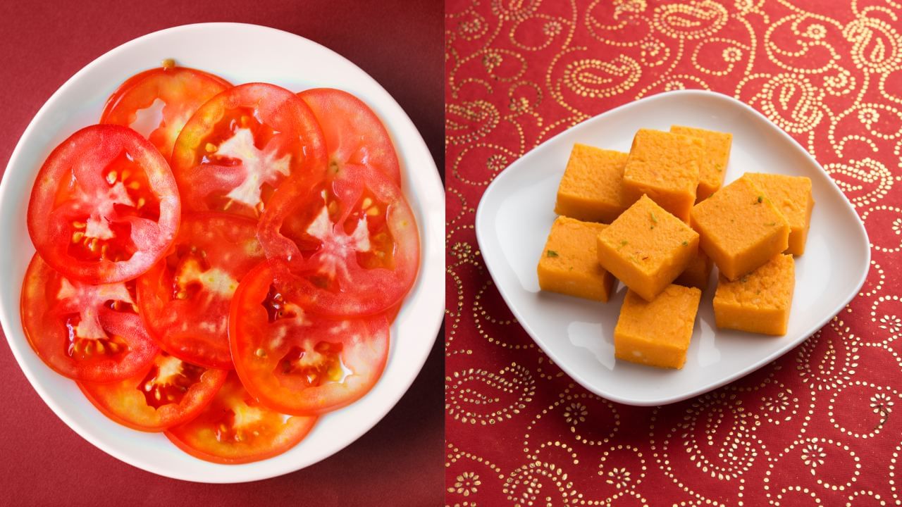 Food Recipe: பால் வேண்டாம்! தக்காளி கொண்டு தரமான பர்ஃபி.. தனித்துவ ஸ்வீட் ரெசிபி! Food Recipe: பால் வேண்டாம்! தக்காளி கொண்டு தரமான பர்ஃபி.. தனித்துவ ஸ்வீட் ரெசிபி!